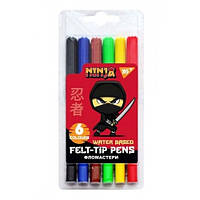 Фломастеры 6 цв 650527 Ninja YES (1/24)