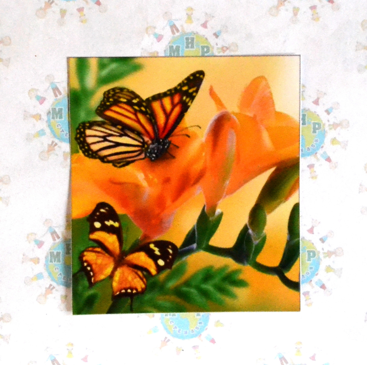 Наклейка на вимикач і розетку Метелики