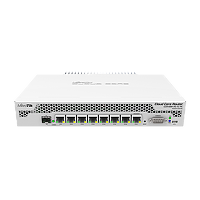 Роутер, Маршрутизатор Mikrotik CCR1009-7G-1C-PC 8x Gigabit Ethernet, SFP, 9cores x 1GHz CPU, 1GB RAM