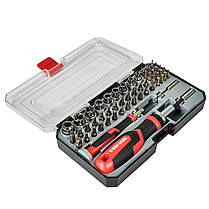 Викрутка Vitals Master з набором насадок та головок, 57 шт., фото 3