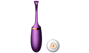 Віброяйце з пультом ДК — Vibrating Silicone Love EGG USB, преміумсерія, суперціна