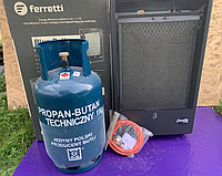 Ferretti Camilla 3100 + Балон 27 л + Шланг з редуктором КАТАЛІТИЧНИЙ ОБІГРІВАЧ