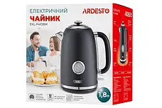 Електрочайник 1.8 л Ardesto EKL-F410BM 2.2 кВт чорний, фото 6
