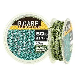 Лідкор без свинцю GC G.Carp Leadcore 10 м 50 lb Camo Green