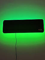 Умный настенный светильник "LED ART" - 100 см, белый настенный светильник неоновый, настенная неоновая лампа Черный, 1000