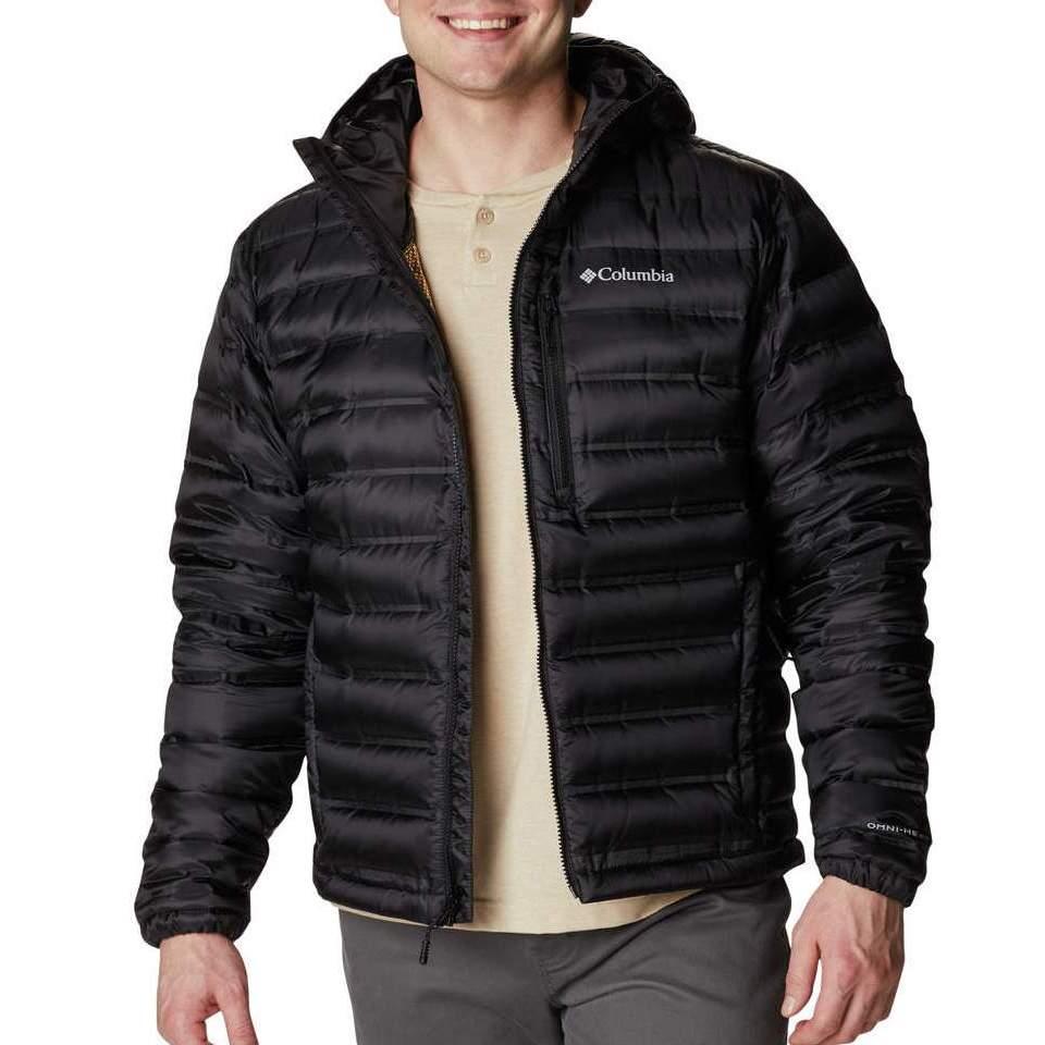 Куртка пухова чоловіча Columbia Pebble Peak Down Hooded Jacket