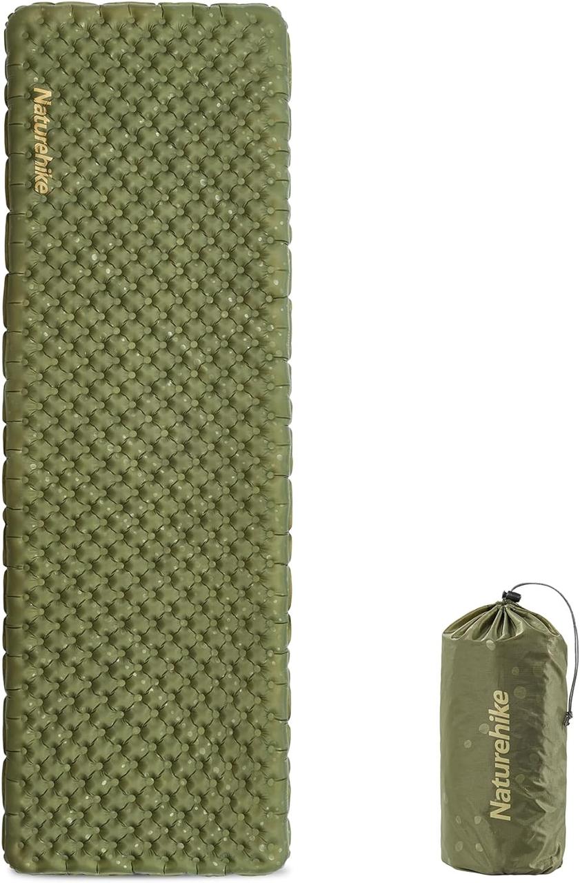 Надувний килимок Naturehike CNH22DZ018, Single (Green)