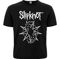 Футболка Slipknot - GOAT LOGO (черная) (Rw)