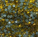 Стрази термоклейові Premium Citrine SS16 Hot Fix 1440 шт Термо стрази, фото 4