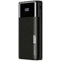 УМБ Borofone Power Bank DBT01 Fast Charge 4USB QC3.0 & PD3.0 40000 mAh Black