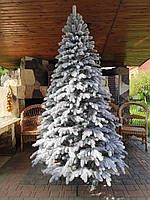 Фирменная конусная красивая елочка Элитная заснеженная 1.8м литая елка искусственная ель со снегом ТТ