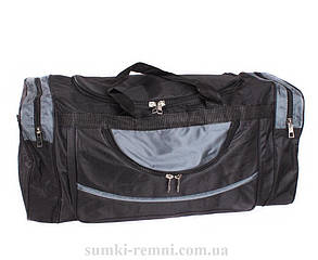 Чоловіча дорожня текстильна сумка 83-70 чорна