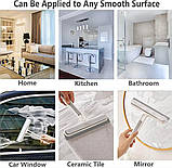 Щітка для миття вікон та скла 3 в 1, Прилад для важкодоступних місць 15832, фото 6