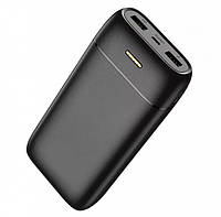 Повербанк Power Bank LENYES 20000mAh-267 (Реальная ёмкость) 2хUSB, MicroUSB, Type-C Черный