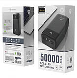 Потужний повербанк Power Bank LENYES PX591 LED-50000mAh зовнішній акумулятор (реальна ємність), фото 4