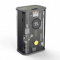 Переносное зарядное устройство Power Bank 16000mAh (реальная емкость) LENYES PX152D , павербанк портативка