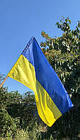 Флаг Украины с карманом под флагшток 140х90см