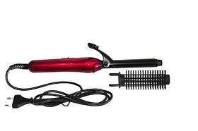 Щипці для волосся Gemei GM-2906 плойка для локонів Red