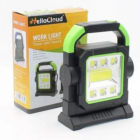 Аварійний акумуляторний ліхтар Solar Light HC-7078B на сонячній батареї
