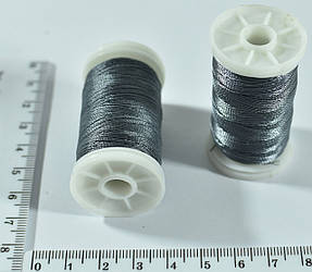 Нитка для шкіри, взуття, Поліестер 233/3, 100м, сіра, №2344, Польща