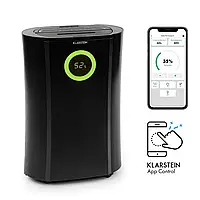 Осушитель воздуха Klarstein DryFy Pro Connect WiFi компрессионный 20 л/д 20 м2 370 Вт черный