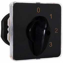 Перемикач пакетний типу ПКП Е9 25А/2.843 (0-1-2-3 вибір фази)