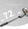Стедікам стабілізатор Gimbal L09 з LED лампою та Bluetooth кнопкою для телефону | Монопод-штатив | Трипод, фото 6