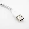 Металевий Гнучкий USB Подовжувач W28 для лампи світлодіодного світильника вентилятора нічника, фото 5