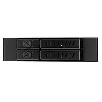 Chieftec Отсек для накопителя Backplane CMR-225, 2x2.5" HDD/SSD, 1x3.5" EXT Slot, SATA, черныйMR-225 Bautools