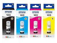 4x чорнила EPSON 103 ECOTANK L3211 L3250 L3251 L3256