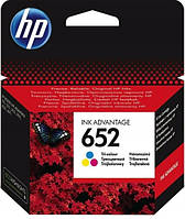 Оригінальний чорнильний картридж HP F6V24AE 652 INK Advantage Color