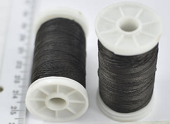 Нитка для шкіри, взуття, Поліестер 233/3, 100м,  коричнева № 2323, Польща