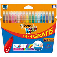 Фломастери BIC 18 шт.