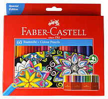 Олівці Faber-Castell Castle 60 ел.