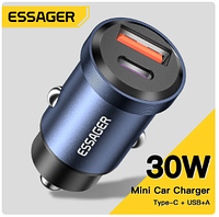 Автомобильное зарядное устройств Essager 30 W 🎁Лучшая цена + Подарок🎁