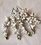 Кондитерський декор «Віточка дзвіночка біла» ТМ «Добрик», фото 2