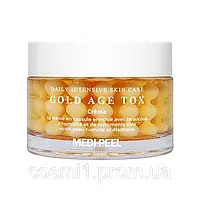 Антивіковий капсульний крем з екстрактом золотого шовкопряда Medi-Peel Gold Age Tox Cream 50мл