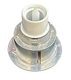 Кнопка дворежимна для механізму бачка унітаза (ХРОМ), фото 3