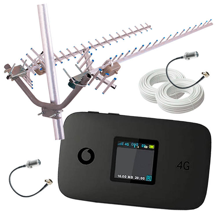 Бездротовий 4G Інтернет (Роутер ZTE R226-Z + Потужна Антена 32 ДБ), фото 1