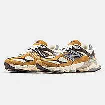 Жіночі кросівки New Balance 9060 Brown Grey Workwear U9060WOR, фото 6