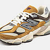 Жіночі кросівки New Balance 9060 Brown Grey Workwear U9060WOR, фото 11