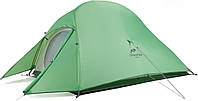 Палатка сверхлегкая трехместная Naturehike Cloud Up 3 Updated NH18T030-T (Green)