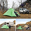 Легкий тримісний намет Naturehike Cloud Up 3 Updated NH18T030-T (Green), фото 6