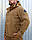 Куртка Хантер флісова на мембрані непромокаюча койот, фото 6