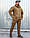 Куртка Хантер флісова на мембрані непромокаюча койот, фото 10
