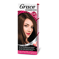 Стійка крем-фарба для волосся Grace Благородний каштан 5.8, 120 мл
