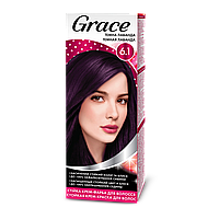 Стійка крем-фарба для волосся Grace Темна лаванда 6.1, 120 мл