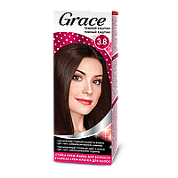 Стійка крем-фарба для волосся Grace Темний каштан 3.8, 120 мл