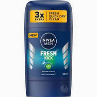 Антиперспірант-стік для чоловіків NIVEA MEN Fresh Kick 48H Antiperspirant 50мл