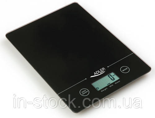 Ваги кухонні Adler AD 3138 black
